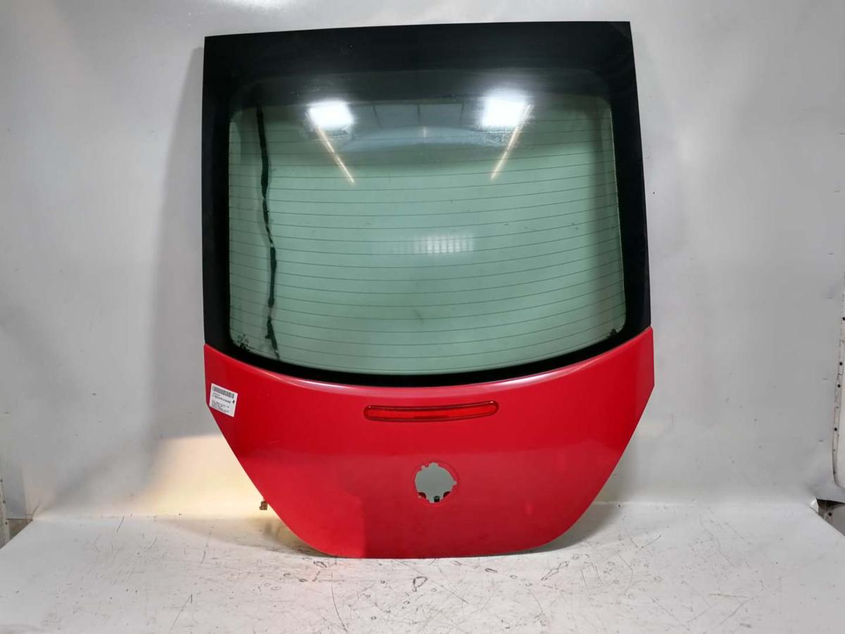 VW New Beetle original Heckklappe mit Heckscheibe LG3L Rot Uni Bj.2000